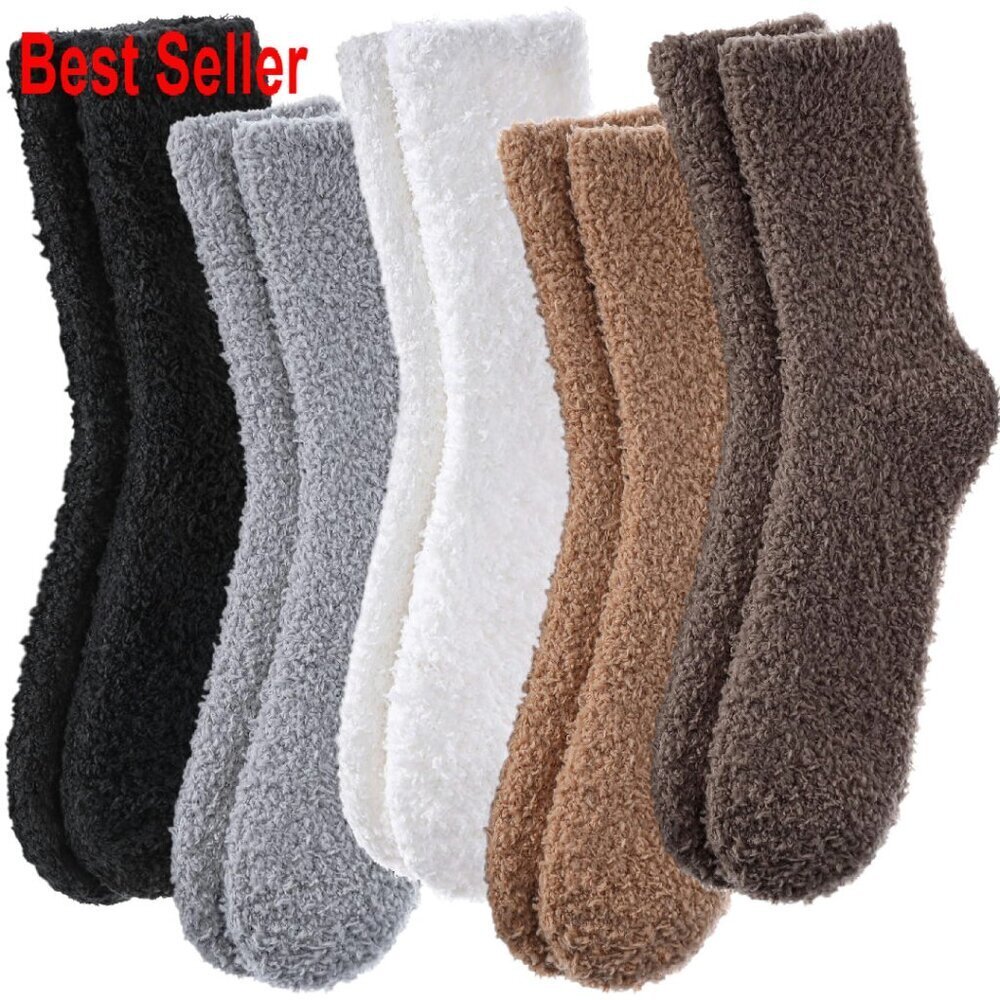 Super Soft Fuzzy Winter Socks Cozy Fluffy Home Sleeping Wear